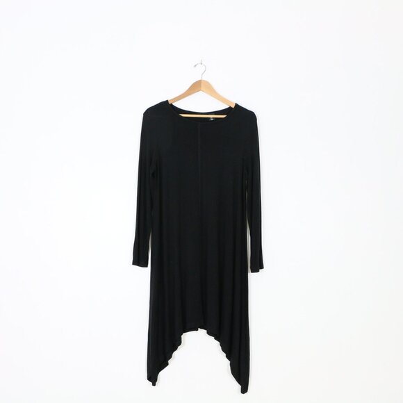 *Willi Smith Black Long Sleeve Tunic - Picture 1 of 6